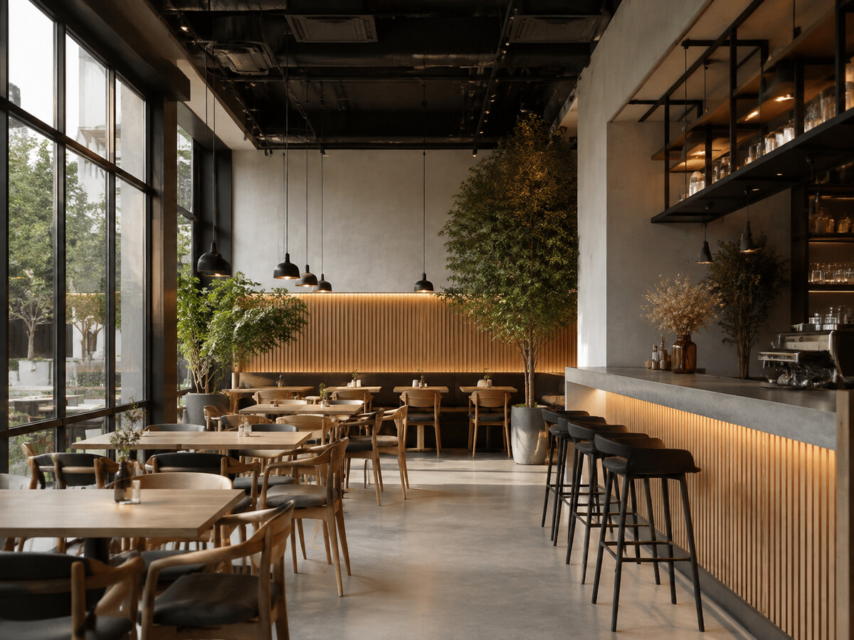 Restoran ve kafe tasarımı